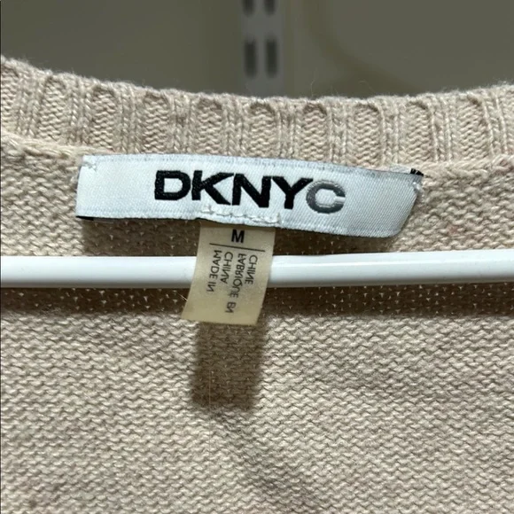 DKNY Beige Layered Sweater for Women - Picture 2 of 3